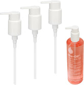 3 Pack Replacement Dispenser Pump for Bio-Oil 6.7 oz Skincare Body Oil Bottle with White Pump Lid for Easy Use and Refilling