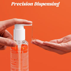 Replacement Dispenser Pump for Bio-Oil 6.7 oz Skincare Bottle, 2 Pack, White