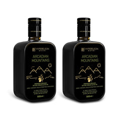 HYPERELEON NUTRI | Premium, Organic, High Phenolic, Greek Extra Virgin Olive Oil 100% Pure & Natural | Bio & Unfiltered | 75 Top INTERNATIONAL HEALTH Awards | 500 ml (Pack of 2)