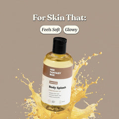 Her Fantasy Box | Body Splash Hydrating Body Oil - Moisturizing, Non-Greasy Formula for Soft, Smooth Skin - All-Natural, Lightweight & Nourishing (8 Fl Oz, Unscented)