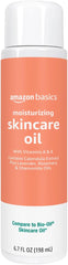 Amazon Basics Moisturizing Body Oil for Skin with Vitamins A & E, Antioxidant Skincare Oil, 6.7 fl oz