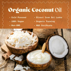NaturaleBio Organic Virgin Coconut Oil 32 fl oz Raw Cold Pressed for Skin, Hair, Moisturizer, Massage, Body, Hand, Cream, Vegan Butter Alternative, Ideal Lotion, Perfect Care