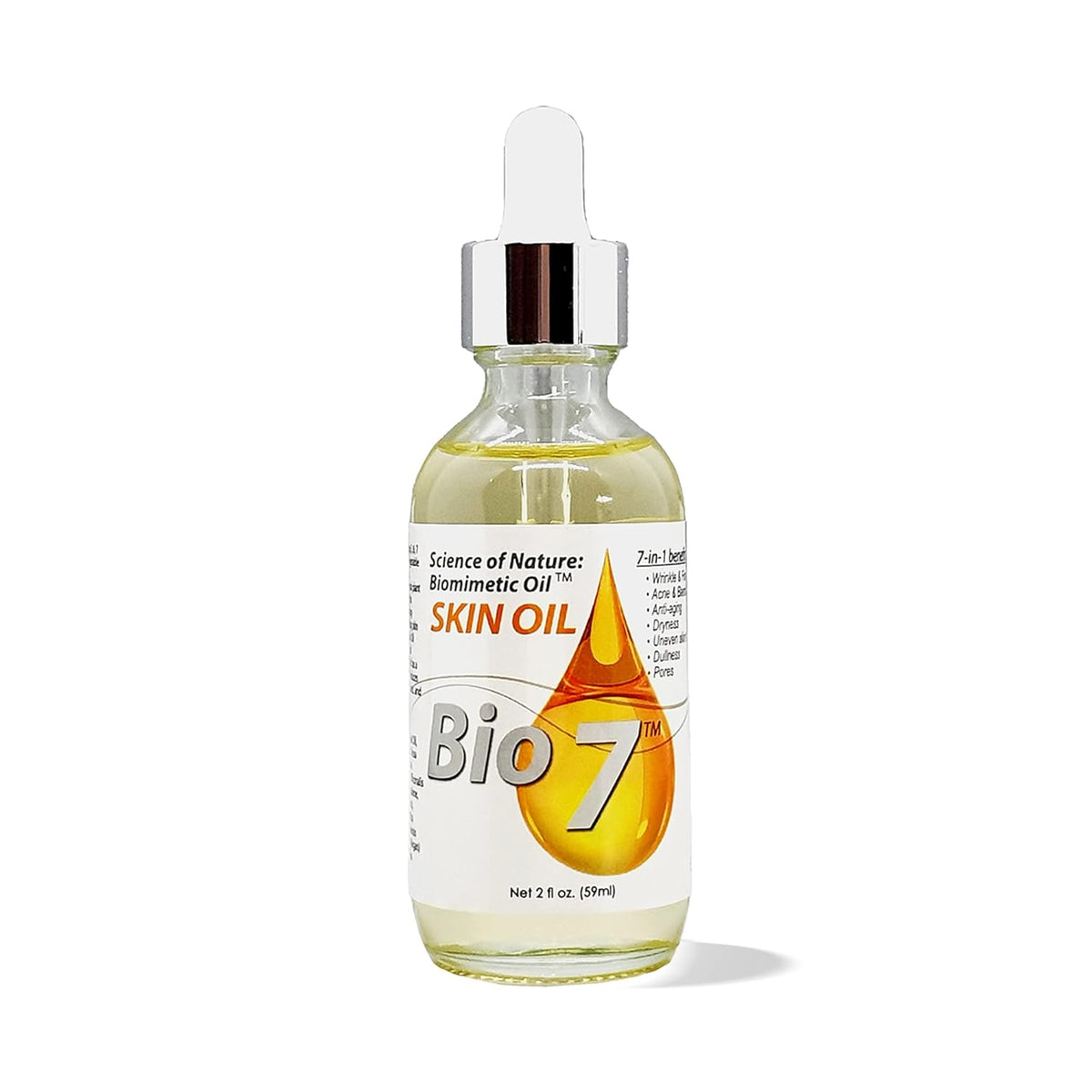 Bio 7 Skin Oil Skin of Nature: Biomimetic Oil 2 fl oz (59ml)