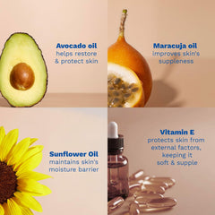 Mustela Maternity Stretch Marks Oil - with Natural Avocado, Maracuja & Sunflower Oil - EWG Verified, Vegan & Fragrance Free - 3.55 fl. oz.