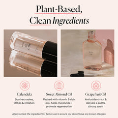 HATCH Belly Oil, Pregnancy & Postpartum Skincare for Stretch Marks, Quick-Drying for Full Body & Soothes Irritation, Plus Vegan, Clean & Plant-Based, 6.7 Fl Oz