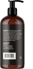 Anti Cellulite Massage Oil and Silicone Body Brush – Collagen and Stem Cell Skin Tightening Formula for Smoothing and Firming, 8 fl oz by M3